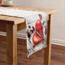 Search for wood table runners Country