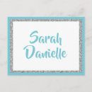 Search for blue and silver birthday cards Glitter