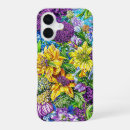 Search for blue purple white and green iphone cases Flowers