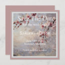 Search for sakura save the dates Engagement