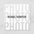 Search for unique photography business cards Professional