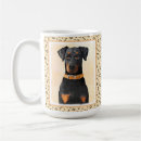 Search for dobermann mugs Dobie