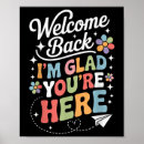 Search for teachers welcome back to school posters Here