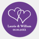 Search for double heart wedding stickers Hearts