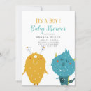 Search for monster baby invitations Cute