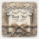 Search for vintage lace wedding stickers Country
