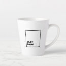 Search for sleek modern coffee mugs Chic