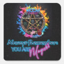 Search for wiccan stickers Witch