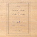Search for script font wedding invitations Minimalist