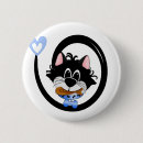 Search for cool cat badges Kitty
