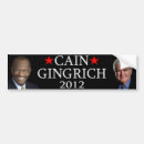 Search for gingrich bumper stickers President