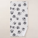Search for dog paw print bath towels Wolf