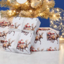 Search for santa clause wrapping paper Snow