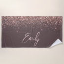 Search for bridal party beach towels Girly