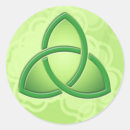 Search for celtic knot shamrock stickers Green