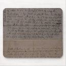 Search for correspondent mousepads Handwriting