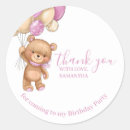 Search for happy birthday with balloons stickers Thank you