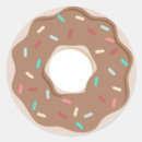 Search for birthday chocolate stickers Doughnut