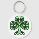 Search for three leaf clover key rings Shamrock