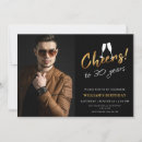 Search for cheers to 30 years invitations Masculine