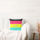 Search for black and teal cushions Script typography