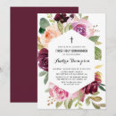 Search for rustic first communion invitations Botanical