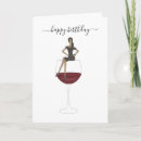 Search for wine birthday cards Elegant