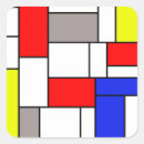 Search for mondrian stickers Geometric