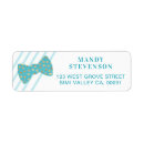 Search for dots and stripes return address labels Blue
