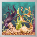 Search for mermaid ocean seahorse posters Seaweed