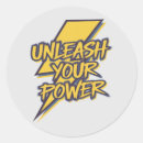 Search for the power is yours stickers Quote