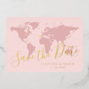 Search for journey wedding invitations World map