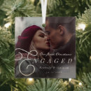 Search for first engagement christmas tree decorations Engaged couple