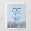 Search for snowy wedding invitations Blue