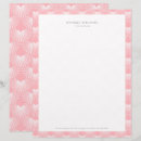 Search for art deco stationery paper Pink