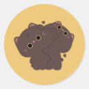 Search for cat couple stickers Kawaii