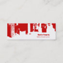 Search for winner business cards Red