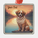 Search for saint bernard dog christmas tree decorations Dogs