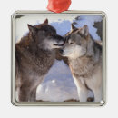 Search for yellowstone christmas tree decorations Wolf