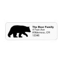 Search for black bears return address labels Forest
