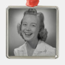Search for looking at camera christmas tree decorations Cheerful
