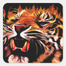 Search for fierce tiger stickers Wild