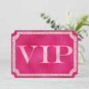 Search for vip ticket invitations Pink
