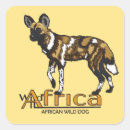 Search for wild dog stickers Africa