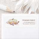 Search for happy thanksgiving return address labels Wreath
