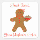 Search for gingerbread cookie stickers Vintage