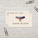 Search for bird business cards minimal