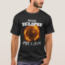 Search for solar eclipse 2024 tshirts Astronomy