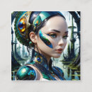 Search for robot business cards Cyborg