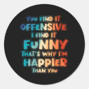 Search for funny offensive stickers Autumn leaves